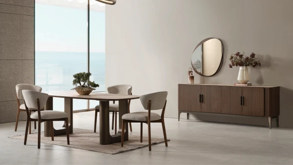 Aura Ceviz Yemek Odası