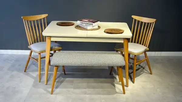 Naturel Retro Masa Takımı