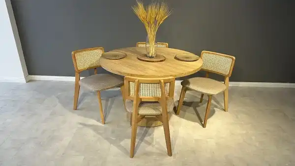 Petra Meşe Masa Takımı