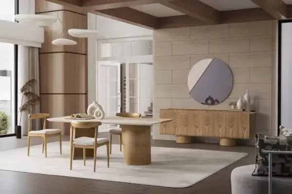 Milano Yemek Odası - Meşe