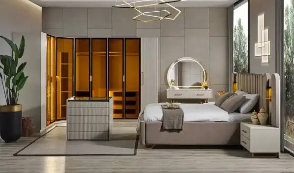 Gold Line Giyinme Odası