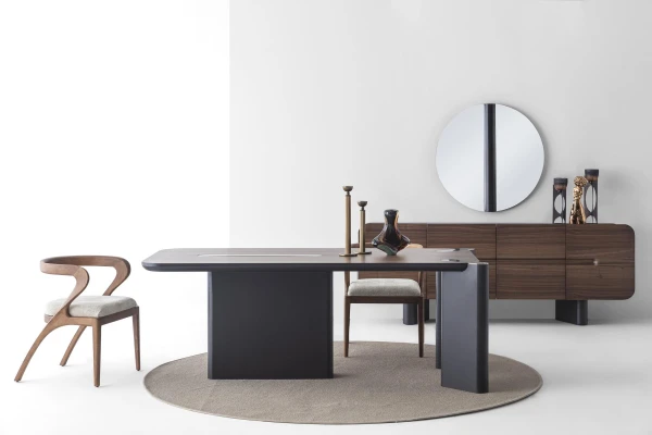 Maybach Ceviz Yemek Odası